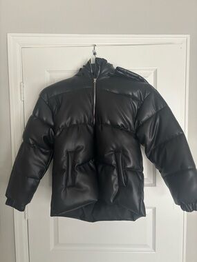 Forever 21 Black Quilted Jacket